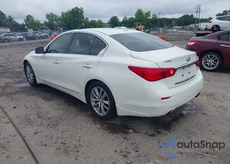 2014 Infiniti Q50 Premium z USA, uszkodzony, nr VIN JN1BV7AP1EM670108